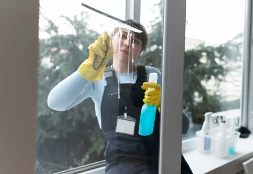 Nettoyage de vitres intérieures et extérieures à Bourdettes